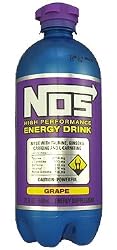 9 Pack - NOS High Performance Energy Drink - Grape - 22oz. Bottle