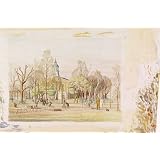 Holy Trinity Church and the new Allotments, Clapham Common, London, by Stanley Roy Badmin (Print On Demand)