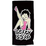 Betty Boop Leg Kick Towel