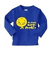 Mr. Men Little Miss - Mr. Happy laughing - Japanese - Royal Toddler Long Sleeve Tee - 5/6