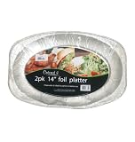 Outdoor Living : Foil Serving Platter 14" 2/Pk (6331)