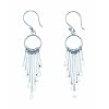 TF glaenzende Windspiel-Ohrhaenger; Sterling-Silber 925
