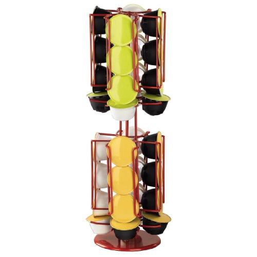 Xavax 00111113 Kaffee-Kapselst&auml;nder \"Rondello\" f&uuml;r Dolce Gusto, rot Preisvergleich