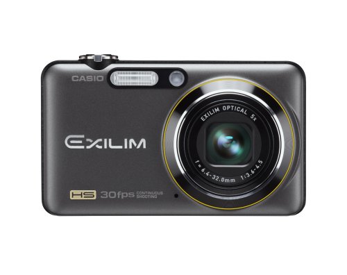 Casio High-Speed Exilim EX-FC100 9.1 MP Digital Camera with 5x
Optical Image Stabilized Zoom and 2.7-inch LCD (Black)