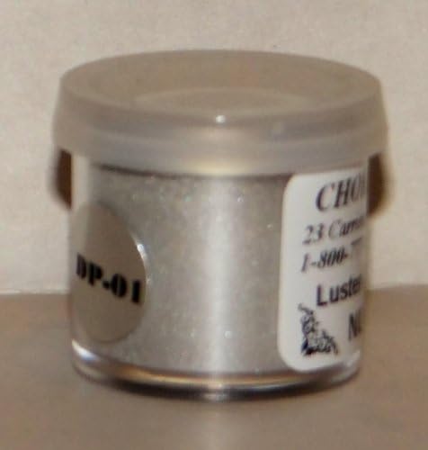 Nu Silver Luster Dust 2 grams Cake Decorating Dust Great for Gum Paste Deco