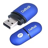 Daffodil 06J Wireless Bluetooth USB Dongle - Plug and Play - Supports Windows XP / Vista / 7