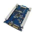 Micro SATA Cables - 1.8 ZIF Toshiba Hitachi Samsung SSD to SATA Adapter Card with 2.5 Inch Housing