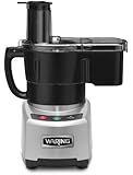 Waring Commercial WFP16SCD Sealed Batch Bowl/Continuous Dicing Food Processor with LiquiLock Seal System, 4-Quart