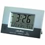 Seth Thomas Grey Case with Grey Dial Rectangular Radio Controlled Digital Thermometer Alarm Clock