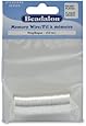 Beadalon Silver Plated Memory Wire Ring, 1/2-Ounce/Pkg, Approximately 99 Loops