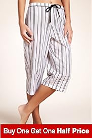 Pure Cotton Striped Pyjama Bottoms