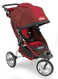 Baby Jogger City Elite Single Stroller - Red/Black