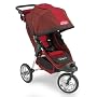 Baby Jogger City Elite Single Stroller - Red/Black