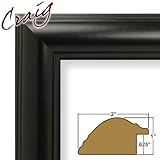 16x24 Black poster frame with plexiglass and backing