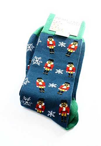 ALFANI SPECTRUM Holiday Print Nutcracker Mens Dress Socks