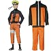 Naruto Shippuden Uzumaki Cosplay Costume,size M (height 5'5-5'7 , weight 110-130 pounds)