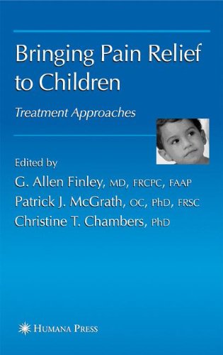 Bringing Pain Relief to Children: Treatment Approaches