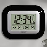 Lacrosse Technology WT-8005U - 9-Inch Digital Atomic Wall Clock