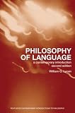 Philosophy of Language: A Contemporary Introduction (Routledge Contemporary Introductions to Philosophy)