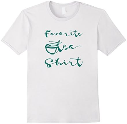 Men's Favorite Tea Shirt  XL White