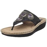 Clarks Womens Latin Circle Thong Sandal