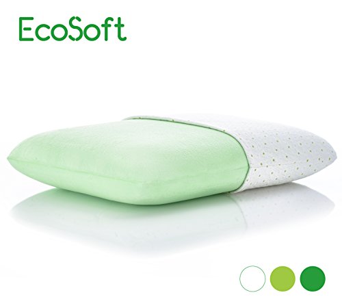 EcoSoft CORE Natural Oil-based Memory Foam Pillow (STANDARD, 24 x 16 x 5 inches)