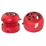 GSI Super Quality Mini Hamburger Capsule Speaker for iPod MP3 MP4 Computer Laptop Notebook Audio Gaming Devices PDA Red portable speaker