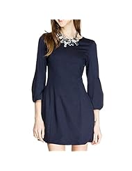 Round Neck Short Bubble Dress  Dress