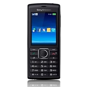 Sony Ericsson Cedar Sim Free Mobile Phone - Black