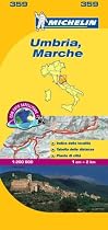 Marche and Umbria (Michelin Local Maps) (Michelin Regional Maps)
