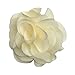Toddler Carnation Wispy Clippy Hair Clip - Best No Slip Barrette for Fine Hair(TD8-Cream)