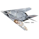F-117A ナイトホーク アイドルマスター 萩原雪歩 (1/48 SP278)
