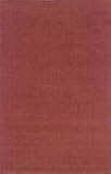 1'10 x 2'10 Handmade Wool Rug Cinnabar Color