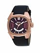 Breil - BW0310 - Gents Eros Black Strap Gold IP Case Watch