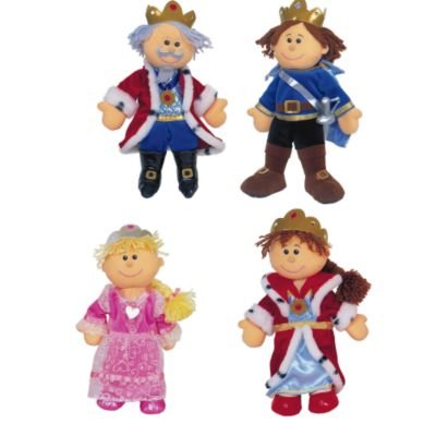 Childrens Toyshop  Toys : Royalty Tellatale Puppets Box Set
