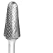 CARBIDE BUR GROBET MADE IN U.S.A. CONE RADIUS END-14 DEGREE TAPER 3/8X1-1/16X...