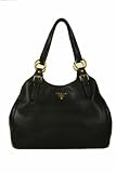Prada Handbags Black Leather BR4367
