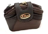 LADIES SNAP TOP LEATHER PATCHWORK PURSE (4974)