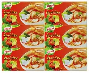 6 packets "Knorr Tum Yum " Tom Yum flavour thailand seasoning