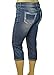 Alfa Global Women's Plus Size Stretch 5 Pocket Capri Pants