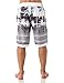 Alki'i Men's Boardshorts - Isla Palms, M, Black