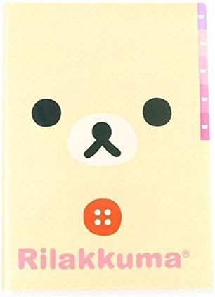 Rilakkuma Korilakkuma Face Portfolio Folders for Organization-back to School Supplies by Aliquantum International