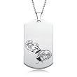 boxing glove necklace