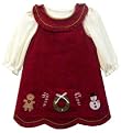 Newborn Girls' BT Kids 2pc Jumper/Creeper Set - Red