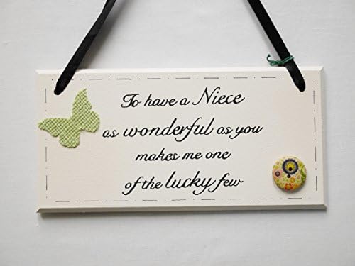 Wonderful Niece Hanging Plaque