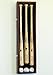 3 Baseball Bat Display Case Cabinet Holder Wall Rack w/ UV Protection - Lockable