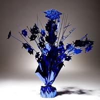 Blue Graduation Cap Centerpieces