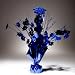 Blue Graduation Cap Centerpiece