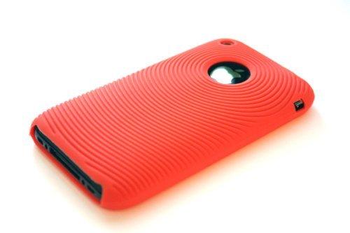 Apple iPhone 3G Premium Silicone Protective Skin Case (Orange)