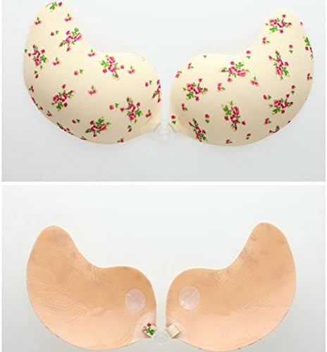 Women's Strapless Backless Self Adhesive Invisible Push-up Wing Bra Breast Pad